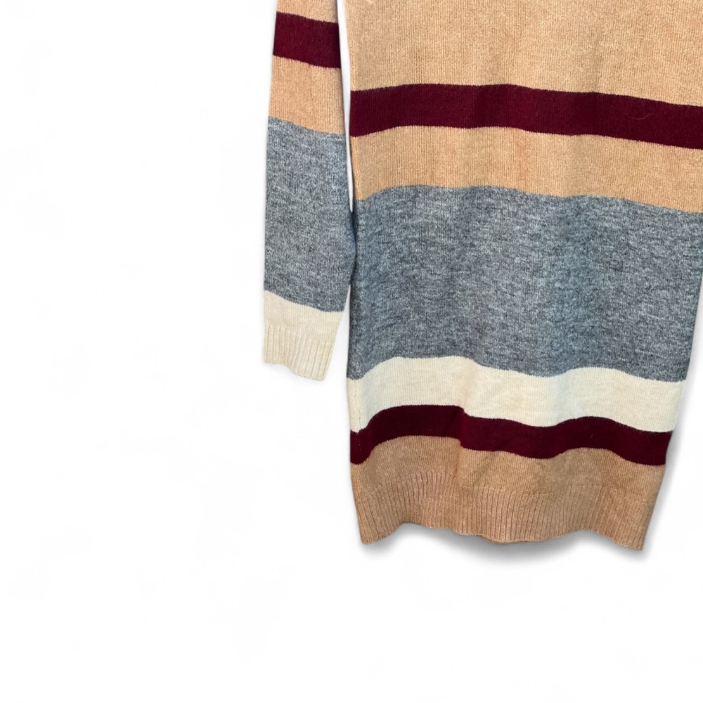 Franceca’s Evane Bold Striped Sweater Mini Dress NWT - Picture 8 of 12